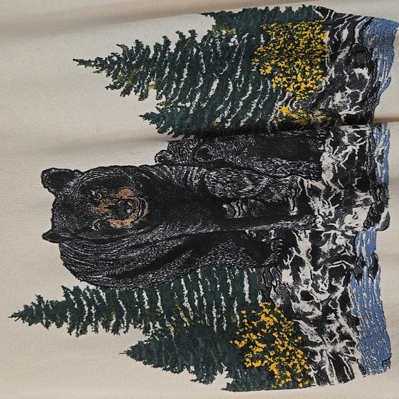 THE GREAT. Bear Mountain Graphic College Sweatshirt - Sz 1/S - Picture 2 of 5